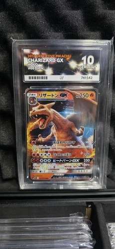 Charizard GX 007 ACE graded card