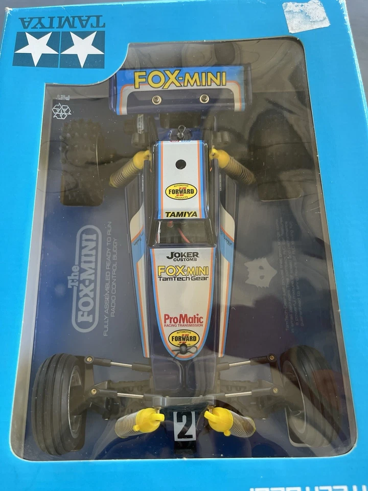 Tamiya The FOX-mini 1/16 TamTech-Gear RTR Offroad Blue Item# 56703 - Image 2 of 4