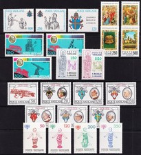 VATICAN CITY . 1979 Year Set (645-667) . Mint Never Hinged