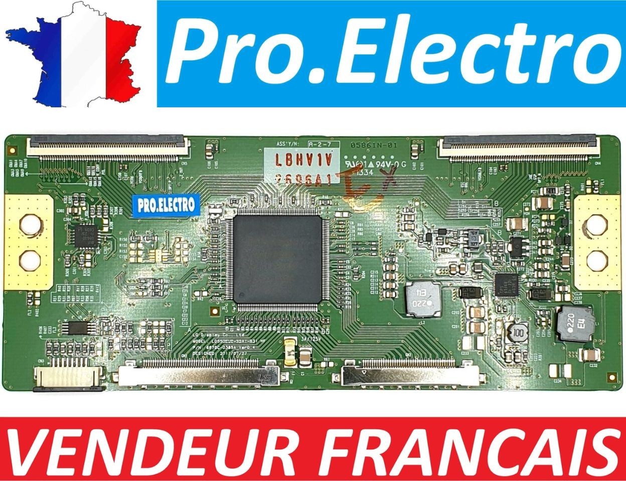 Module T-CON 6870C-0385A à haute synchronisation pour dalles LG