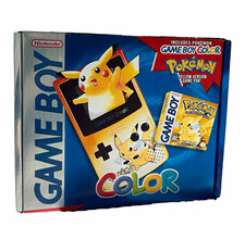 Custom Painted Gbc Pokmon Yellow Pikachu Case Headphones Batteries Custom Painted Gbc Pokmon Yellow Pikachu Case Headphones Batteries