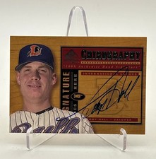 Toby Hall 2000 Upper Deck SP Authentic Rookie RC Auto ( Rays )
