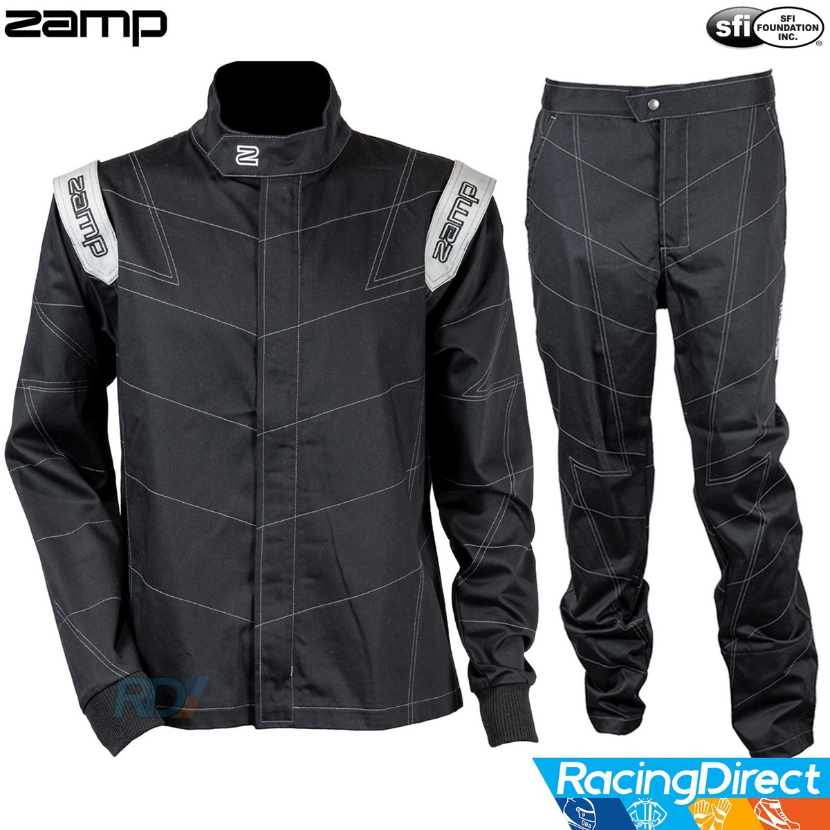 ZAMP ZR-11 SFI-1 Auto Racing 2-Piece Suit - Jacket and Pants - SFI