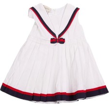 GUCCI WHITE BABY GIRLS DRESS 18-24 MONTHS
