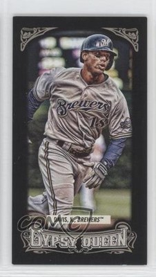2014 Topps Gypsy Queen Mini Black 134/199 Khris Davis #97 0u7