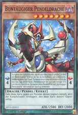 YuGiOh Buntäugiger Pendeldrache SP15-DE012 Shatterfoil Good 1st