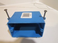 Lot of 50 Carlon 1-Gang 18 cu. in. Blue PVC Outlet Box B118A