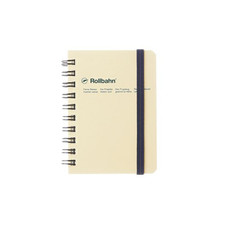 Delfonics Rollbahn Spiral Classic Notebooks: 3 in. x 4 in. Cream  mini-memo