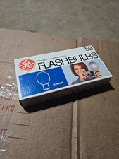 Vintage 12 BULBS GE 5B Flashbulbs 12 PACK