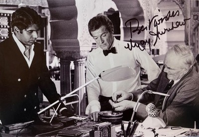 Vijay Amritraj -007-Octopussy- Autogramm original - Großfoto 20 x 30 cm