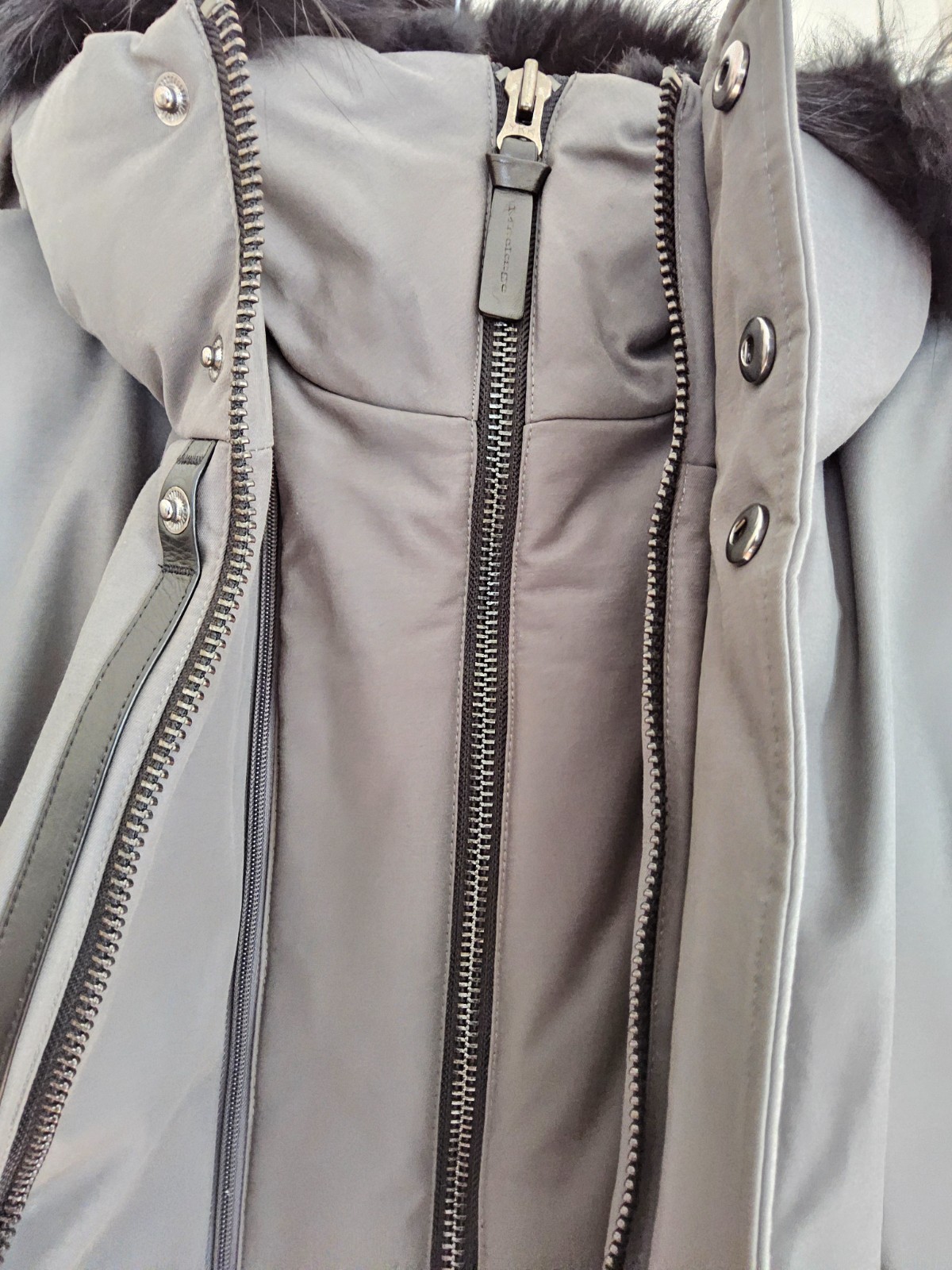 Mackage Dixon Men's Bomber Jacket Size 44 Slate Grey - Brand New with Tags image 5