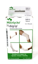 Molnlycke 1521 Tubigrip Size C 2.75" x 1M Natural - 1/BX