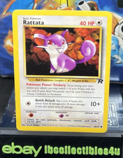 RATTATA - 66/82 - Team Rocket - Pokemon Card - Vintage 2000 WOTC NM F/S