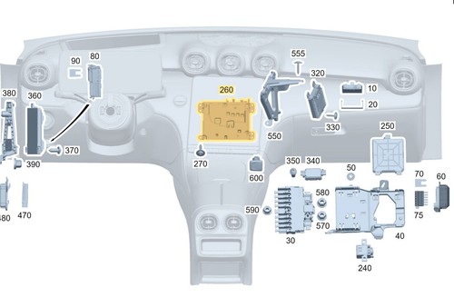 MERCEDES-BENZ, A2149005014 CONTROL UNIT COMPLETE E-CLASS CLE 2023 - 2024 - Picture 6 of 11