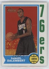 2001-02 Topps Heritage Samuel Dalembert #117 8y6