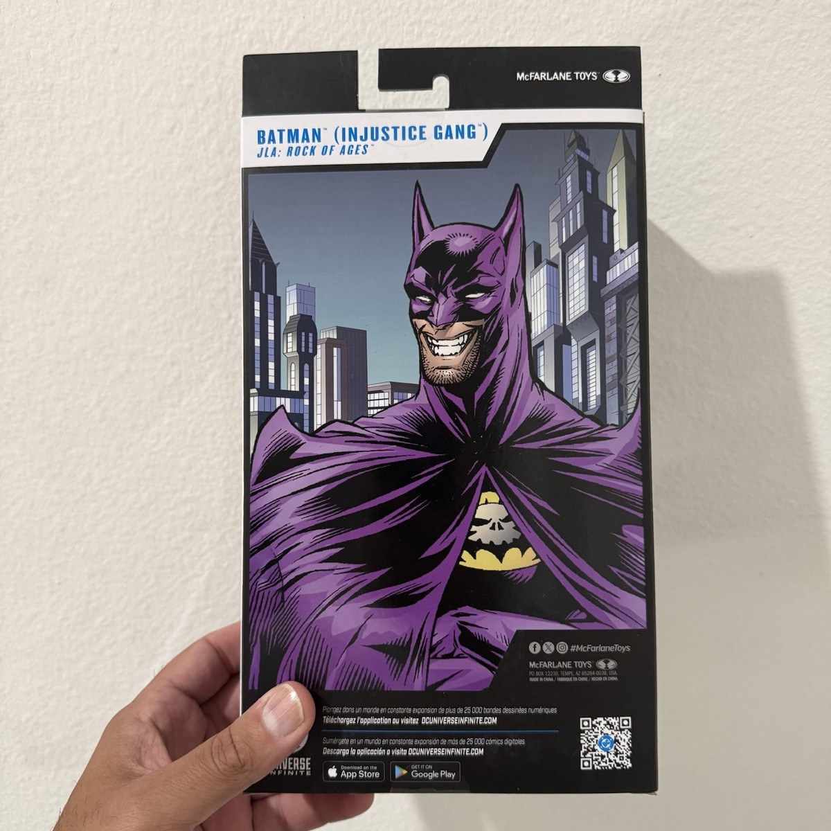 McFarlane Toys DC Multiverse Injustice Gang Batman Red Platinum