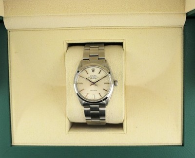 1981 Rolex Air-King 5500 Silver Dial SS Oyster No Papers 34mm