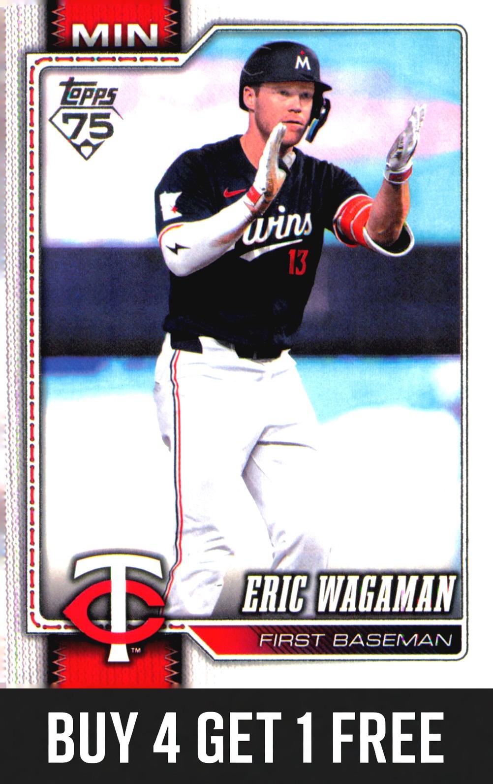 Eric Wagaman 2026 Topps #394 Minnesota Twins