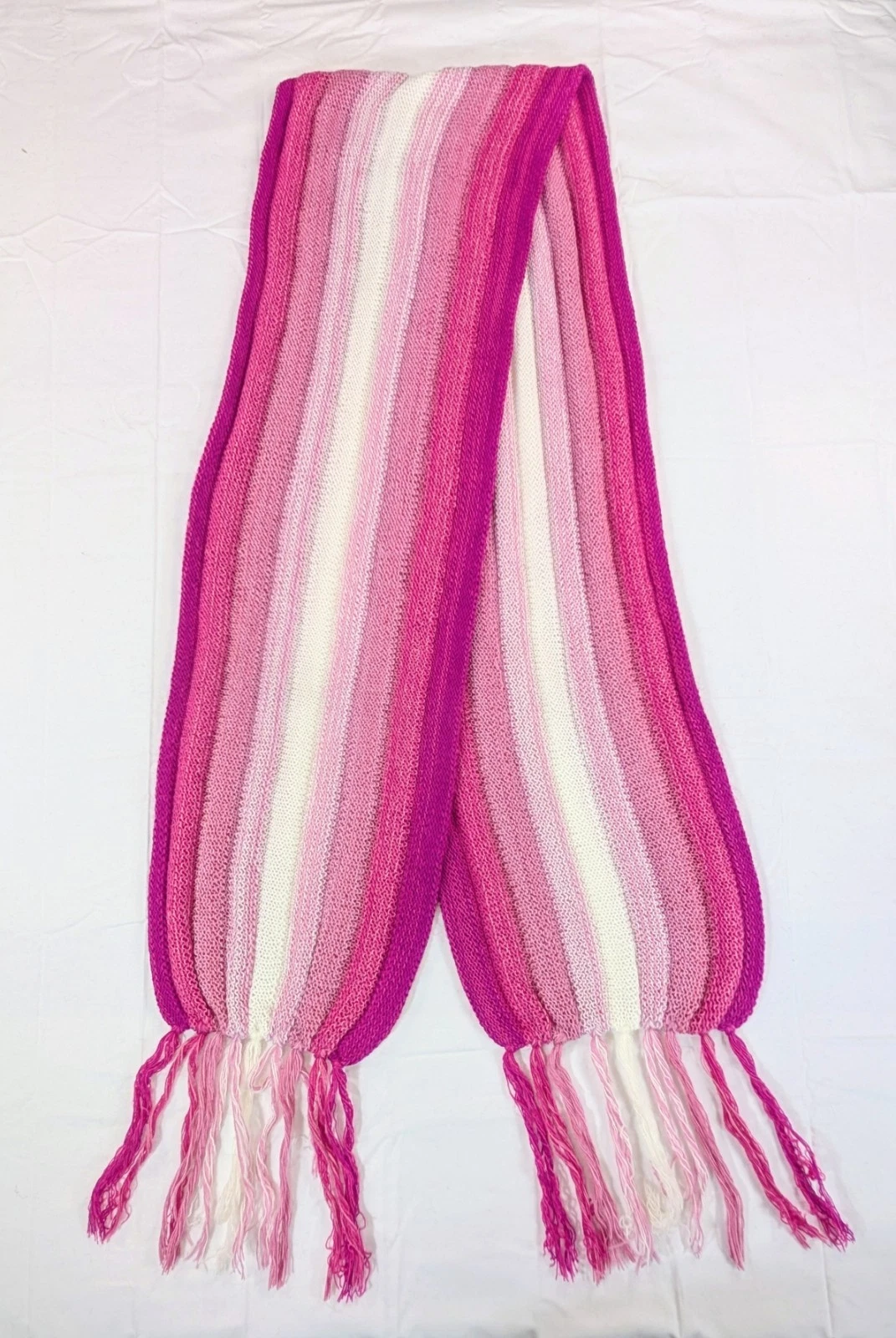 Pink Extra Soft Alpaca Scarf Peruvian Inca Pattern Textile