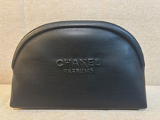 CHANEL Novelty Pouch Black 2024 VIP Gift Limited Cosmetic Bag w/Box Japan Rare