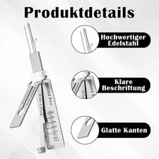 SS002 2-in-1 Precision Key and Hook Set, Lockpicking Kits for Door Lock Opening