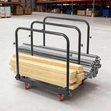 Panel Cart Heavy Duty Shipping Trolley 1400 lbs Loading Transporting Truck Tool