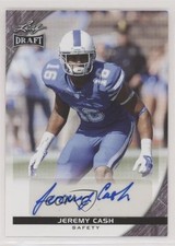 2016 Leaf Draft Retail Auto Jeremy Cash #A-JC1 Auto 0a2