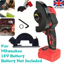 Brushless Angle Grinder Compact Disc Cutter w/Removable Base for Milwaukee 18V