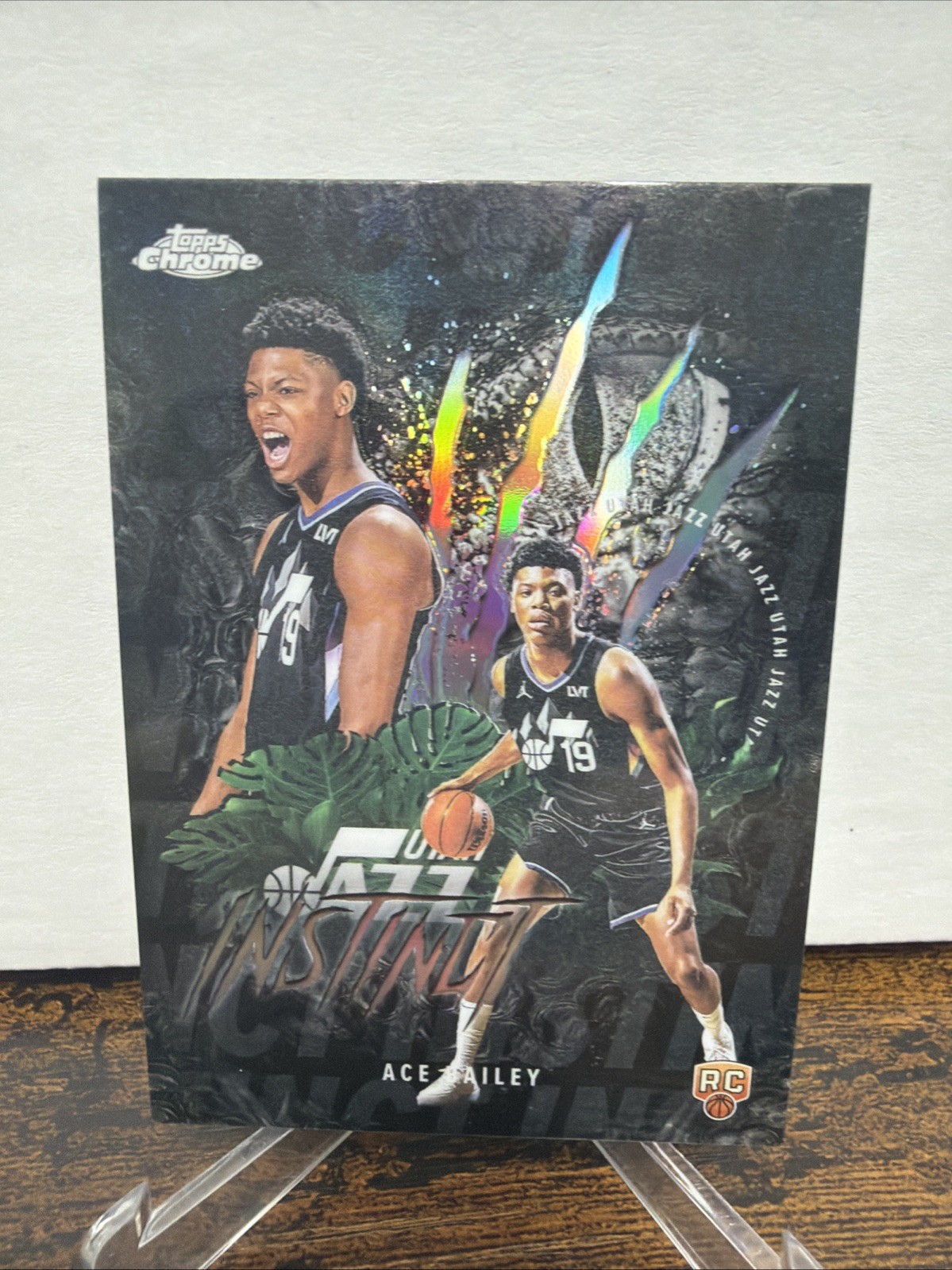 2025-26 Topps Chrome - Instinct Ace Bailey #INS-15 Refractor (RC)