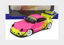 SOLIDO 1808510 PORSCHE - 911 993 RWB BODYKIT COUPE 2024 - PINK YELLOW - 1/18