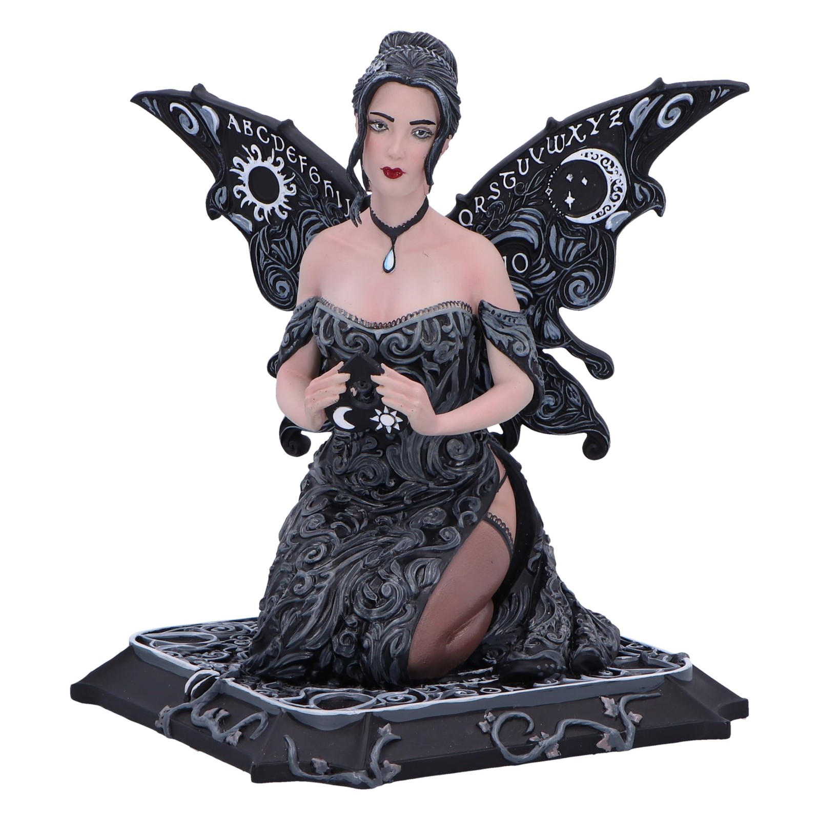 Nemesis Now Spirit Board Fairy Figurine 15cm, Resin, Black, Fairy Twist on Class