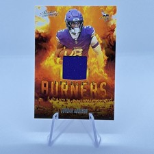 2025 Panini Absolute Burners Jordan Addison Patch #ABU-JAD | Vikings