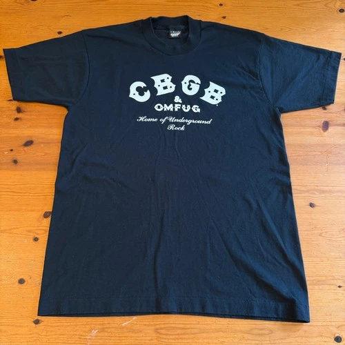 CBGB New York Punk Rock Venue Screen Stars Si 1980s vintage concert t-shirt, vintage, single stitch, B+ condition
