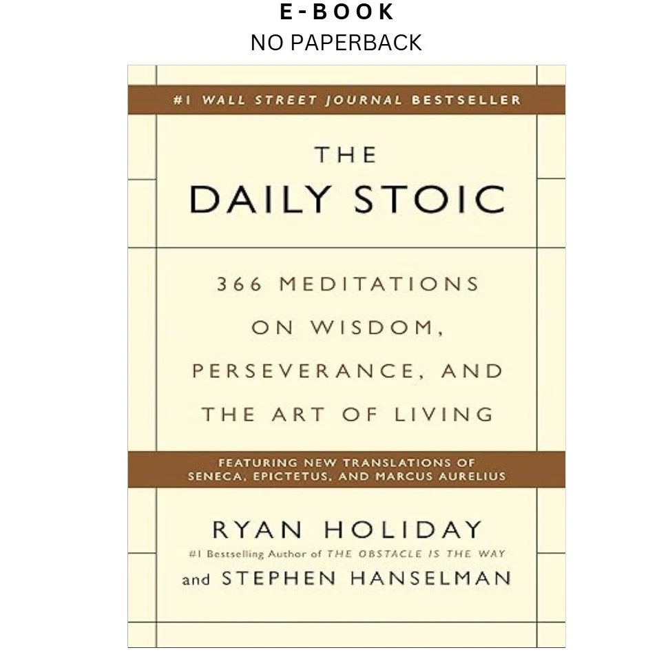 Buy The Daily Stoic ebook, instant digital download PDF from LD Global
