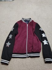 Vintage Y2K Limited Too Varsity Bling Jacket Girls Size 10/12
