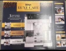 Ninja Luxe Café Premier Series Espresso Machine Coffee Maker Cold Brew ES601