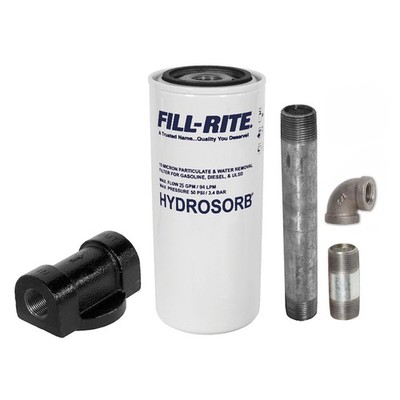 Hydrosorb Fuel Filter Kit 18 Gpm 10 Micron Spin-on For Transfer Pumps