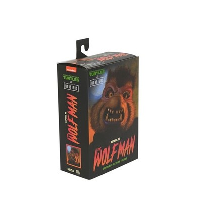 Raphael as the Wolfman - TMNT / Ninja Turtles X Universal Monsters - NECA - MISB