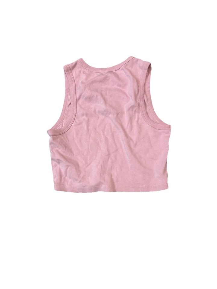 Regata feminina rosa Betty Boop bordada tamanho pequeno - Imagem 2 de 3