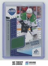 2025-26 SP Game Used Global Series Fabrics Jersey Miro Heiskanen #GSF2-15 Dallas