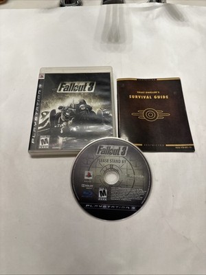 Fallout 3 Sony PlayStation 3 PS3 CIB Complete & Fully Tested 100% Free Shipping!