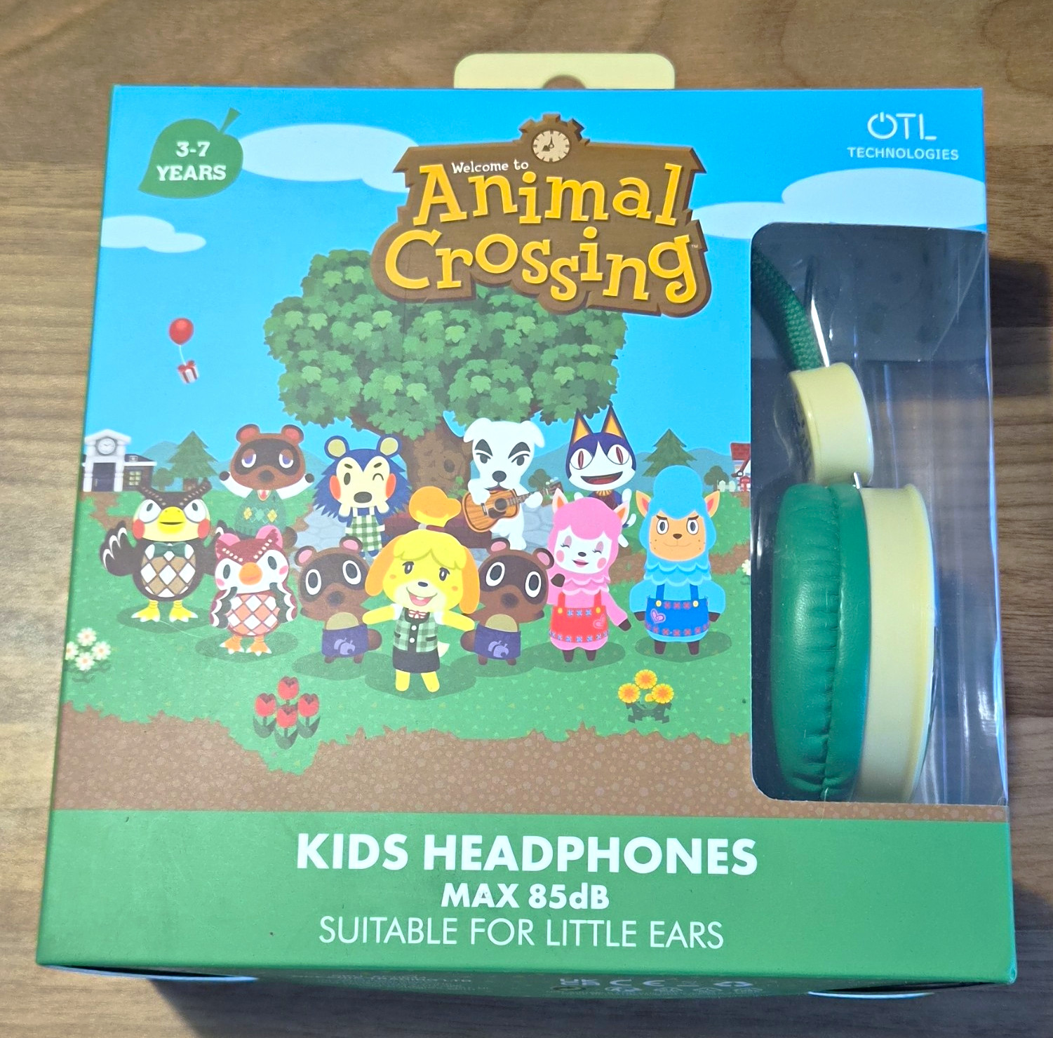 OTL Technologies Animal Crossing Core Junior Kids 3.5mm AC0844