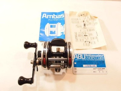 Abu Ambassadeur 5600c Right Baitcasting Reel Palm Side Cup Evis Fishing Old Abu
