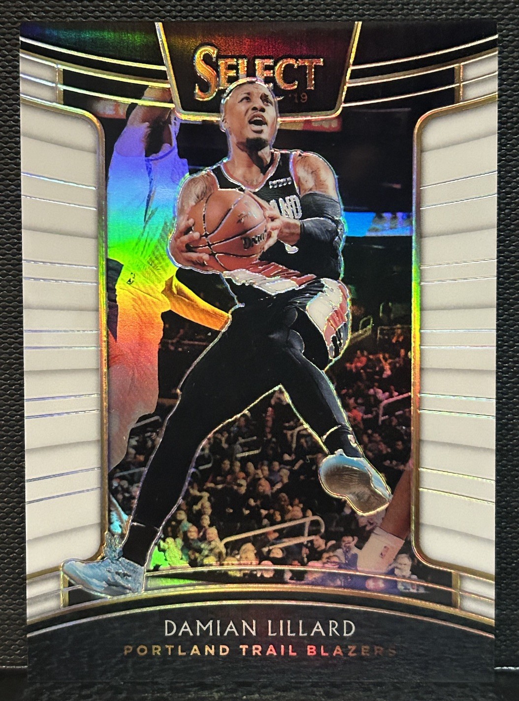 2018-19 Panini Select - Concourse Damian Lillard #43 White Prizm /149