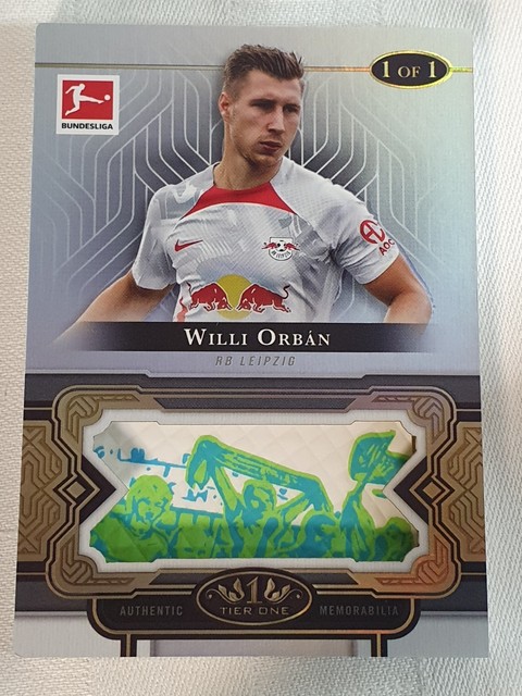 Topps Tier One Bundesliga 2022/23 - Willi Orban Relic 1/1   RB Leipzig