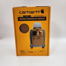Carhartt Rc1437 Universal Nylon Duck Seat Organizer Cordura Brown Rain Defender