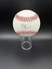 Beautiful Ben Rice Signed Baseball Steiner Certified Autograph Yankees Auto