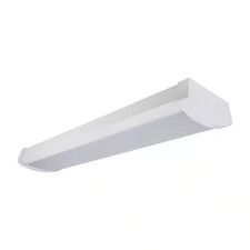 1-Pack 48 In. 4000 Lumens Integrated LED White Wraparound Light 4000K Bright Whi