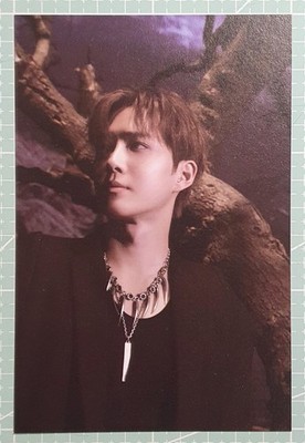 EXO Suho Reverxe offizielles Album Postkarte Fotobuch Fotokarte Würfel Rückseite