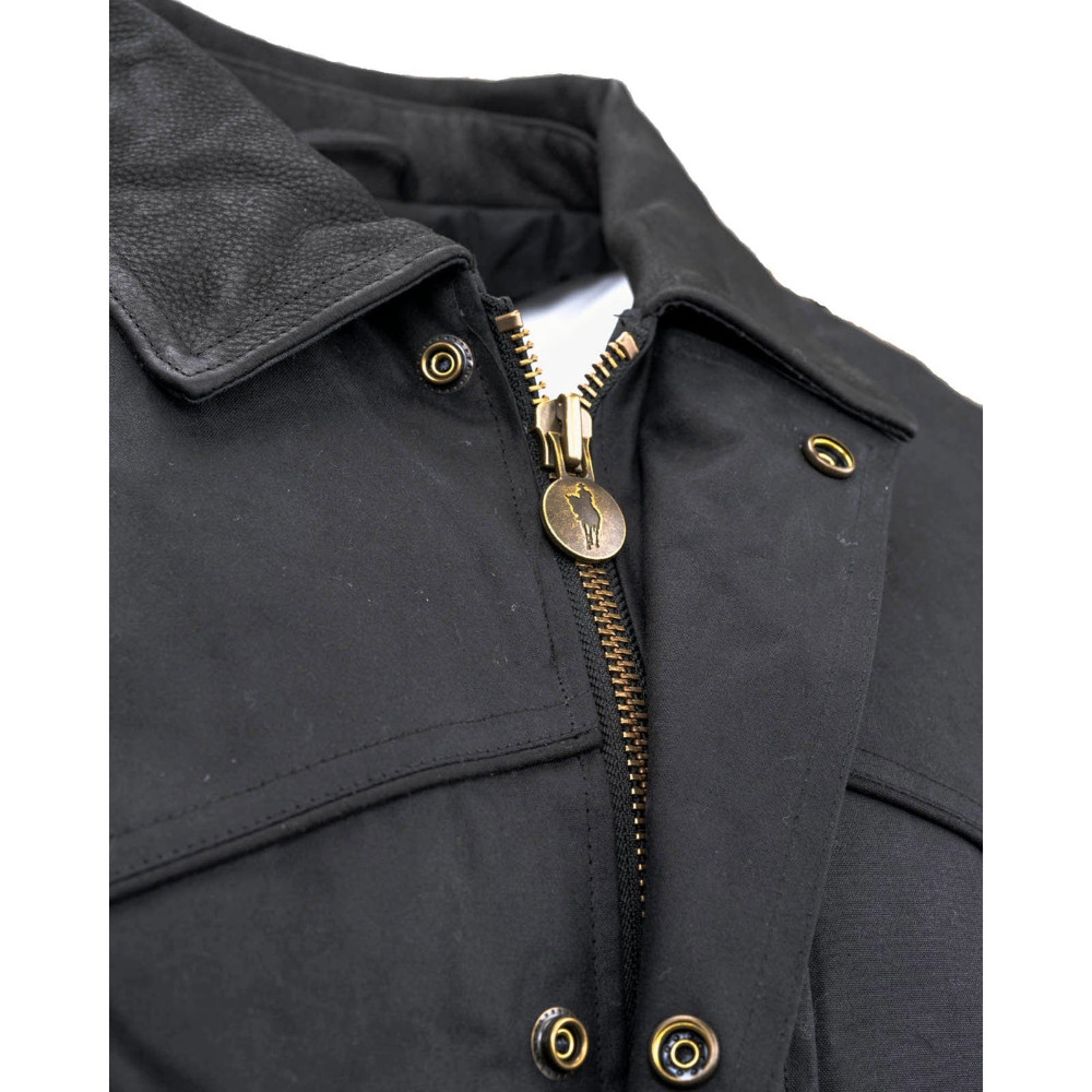Outback Trading Company Men's Pathfinder Black Jacket 2707-BLK image 5